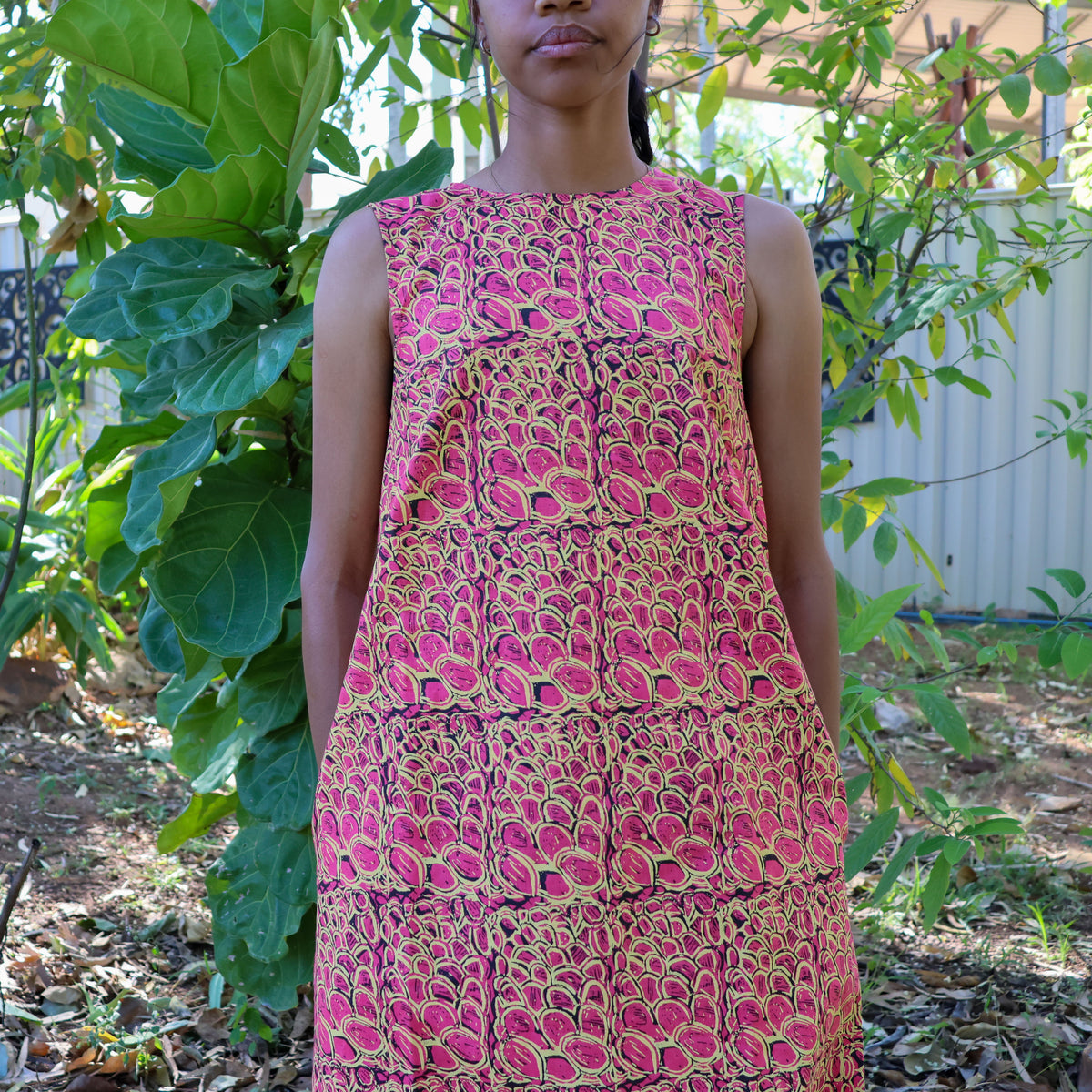 Crew Neck Maxi Dress - Nita Williams