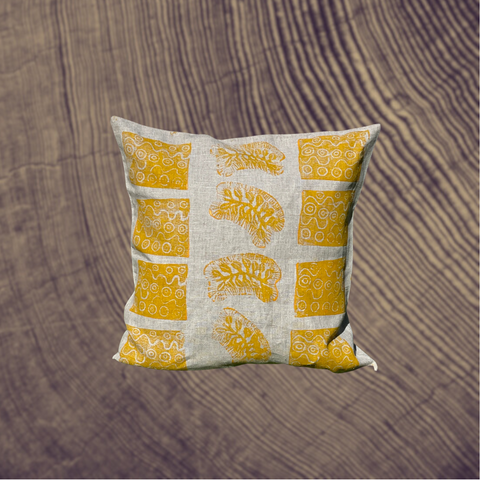 Linen cushion - Nita Williams: Bush food and plants