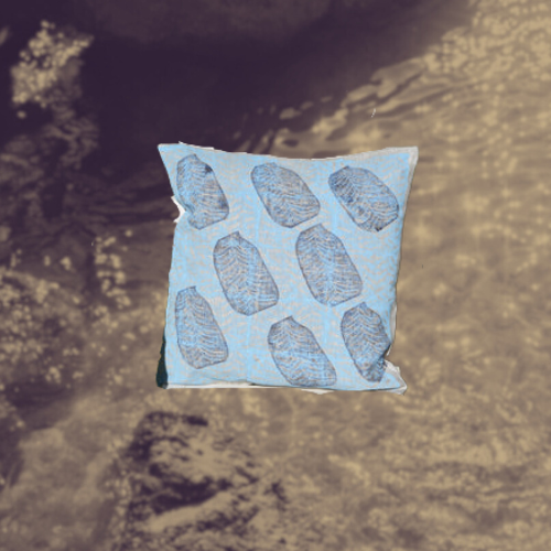 Linen cushion - Sally Marvin