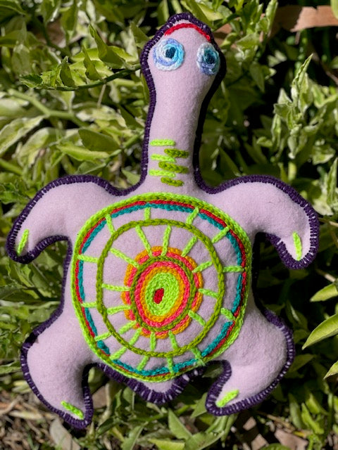 Turtle bush toy - Beverley-Ann Lupton